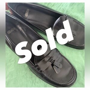 Vintage Women’s Coach Leather Loafers 9.5B